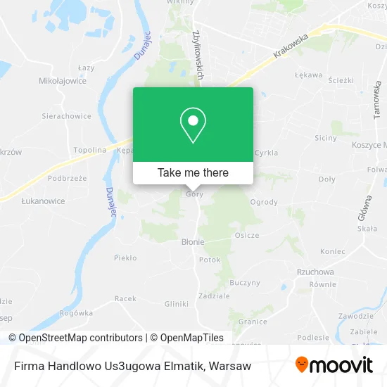 Карта Firma Handlowo Us3ugowa Elmatik