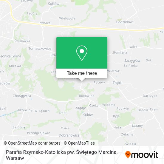 Parafia Rzymsko-Katolicka pw. Świętego Marcina map