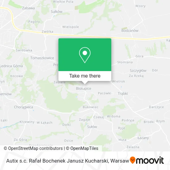 Autix s.c. Rafał Bochenek Janusz Kucharski map