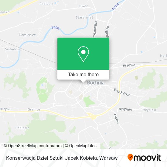 Konserwacja Dzieł Sztuki Jacek Kobiela map