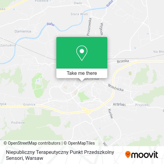 Niepubliczny Terapeutyczny Punkt Przedszkolny Sensori map