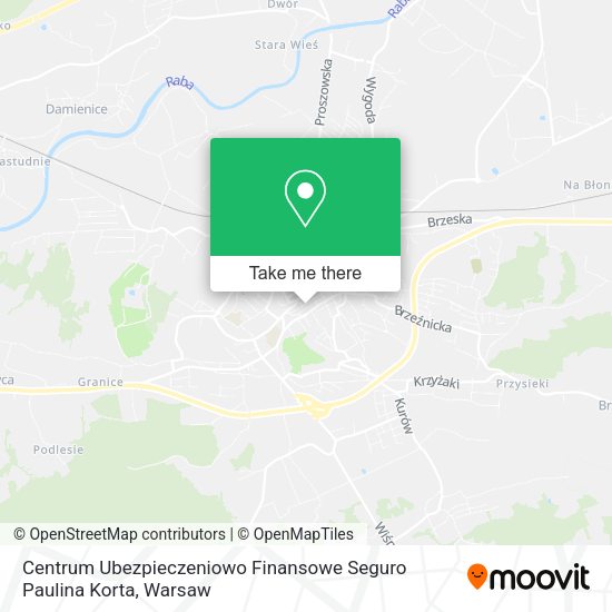 Centrum Ubezpieczeniowo Finansowe Seguro Paulina Korta map