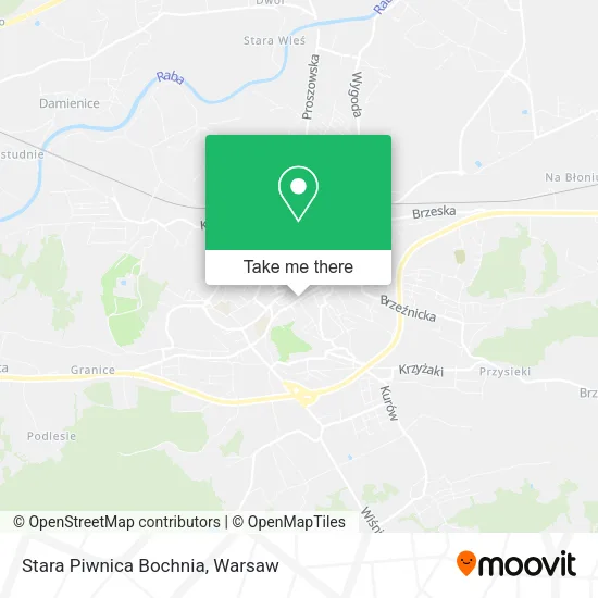 Карта Stara Piwnica Bochnia
