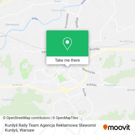 Kurdyś Rally Team Agencja Reklamowa Sławomir Kurdyś map