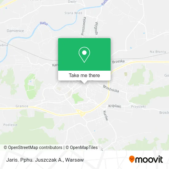 Jaris. Pphu. Juszczak A. map