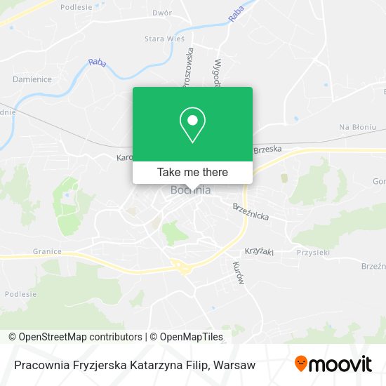 Pracownia Fryzjerska Katarzyna Filip map