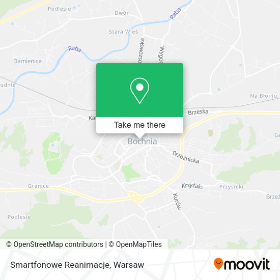 Smartfonowe Reanimacje map