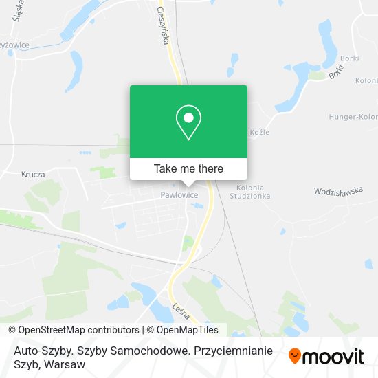 Auto-Szyby. Szyby Samochodowe. Przyciemnianie Szyb map