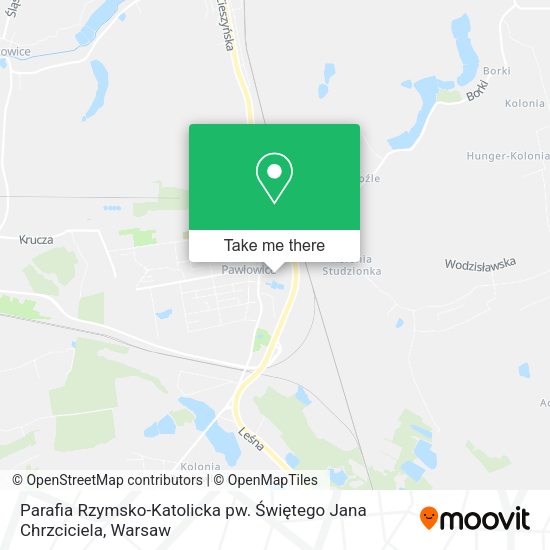 Parafia Rzymsko-Katolicka pw. Świętego Jana Chrzciciela map