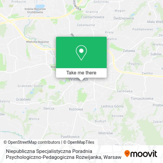 Niepubliczna Specjalistyczna Poradnia Psychologiczno-Pedagogiczna Rozwijanka map