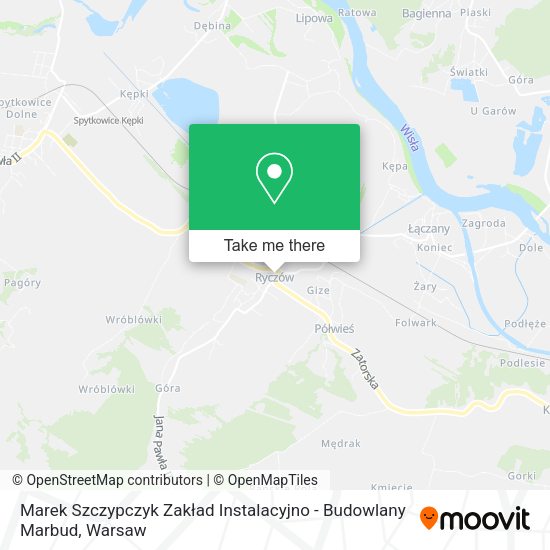 Marek Szczypczyk Zakład Instalacyjno - Budowlany Marbud map