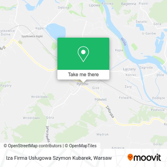 Iza Firma Usługowa Szymon Kubarek map