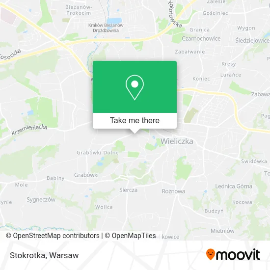 Карта Stokrotka