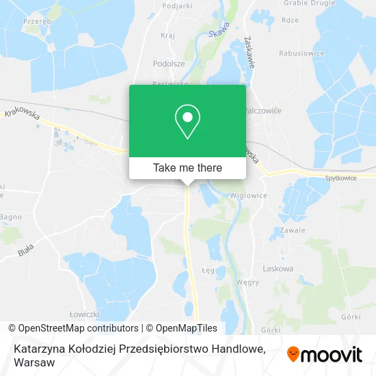 Katarzyna Kołodziej Przedsiębiorstwo Handlowe map
