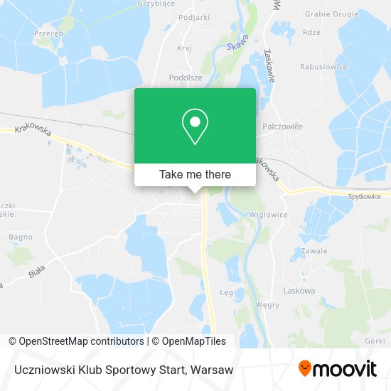 Uczniowski Klub Sportowy Start map