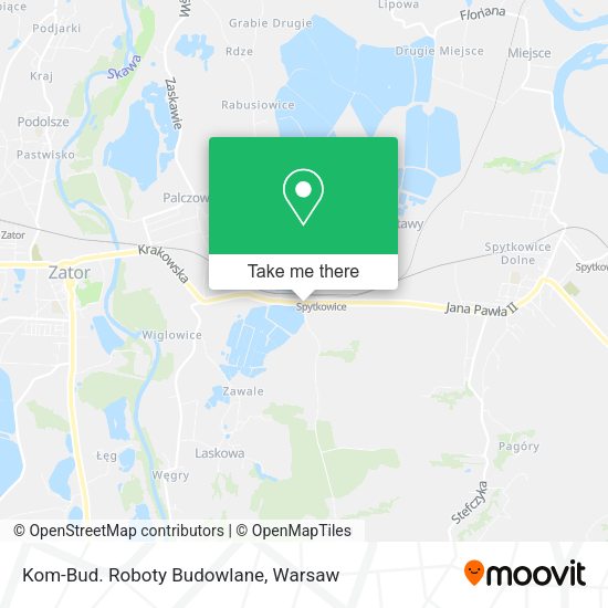 Kom-Bud. Roboty Budowlane map