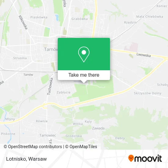 Карта Lotnisko