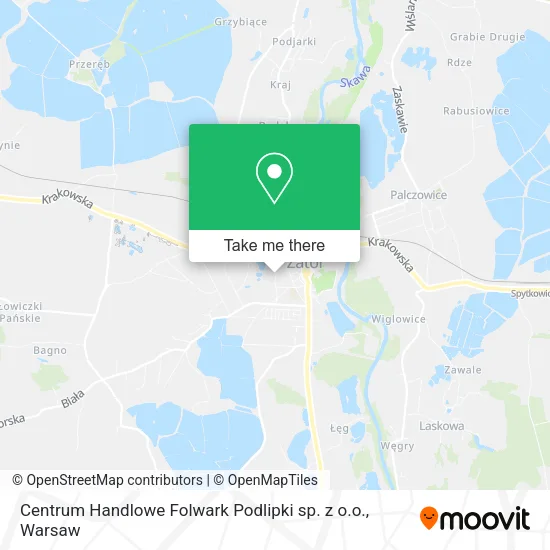 Карта Centrum Handlowe Folwark Podlipki sp. z o.o.