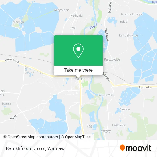 Карта Bateklife sp. z o.o.
