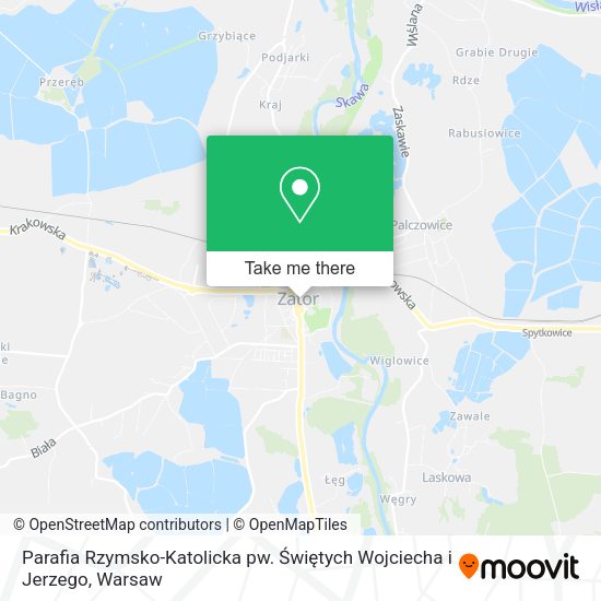 Parafia Rzymsko-Katolicka pw. Świętych Wojciecha i Jerzego map