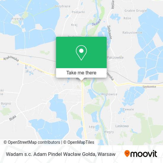 Wadam s.c. Adam Pindel Wacław Gołda map