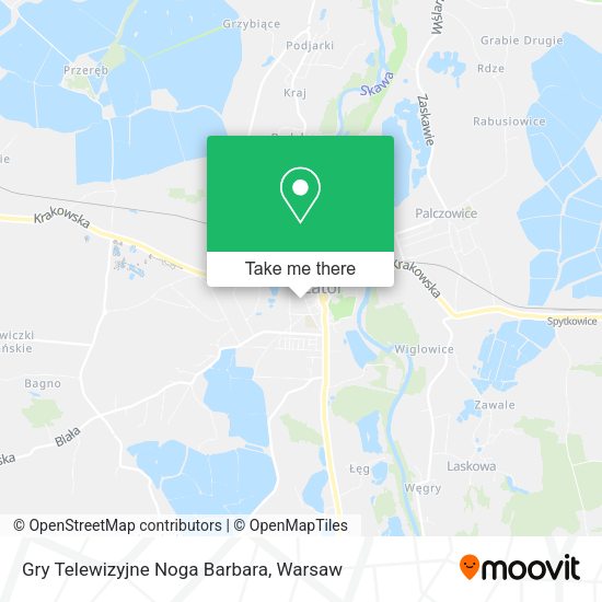 Gry Telewizyjne Noga Barbara map