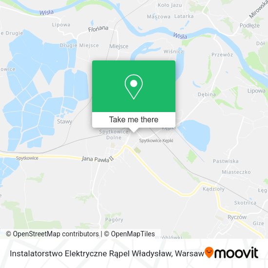 Instalatorstwo Elektryczne Rąpel Władysław map