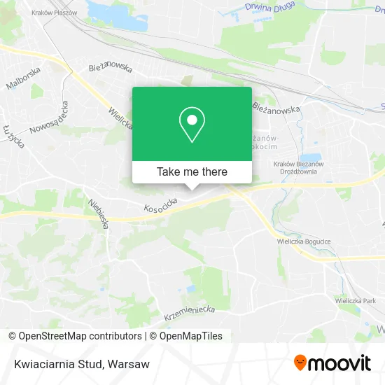Kwiaciarnia Stud map