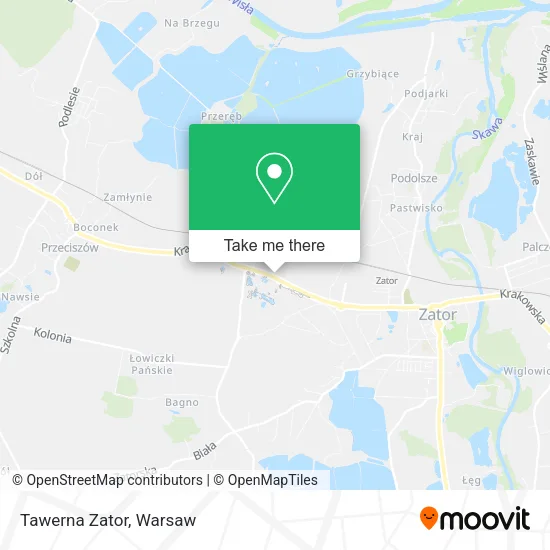 Карта Tawerna Zator