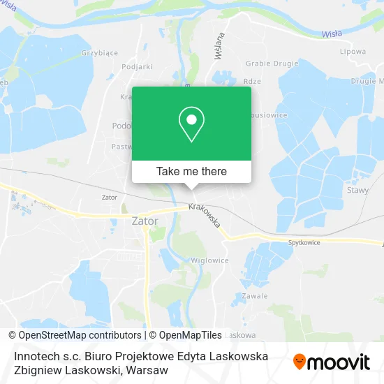 Карта Innotech s.c. Biuro Projektowe Edyta Laskowska Zbigniew Laskowski