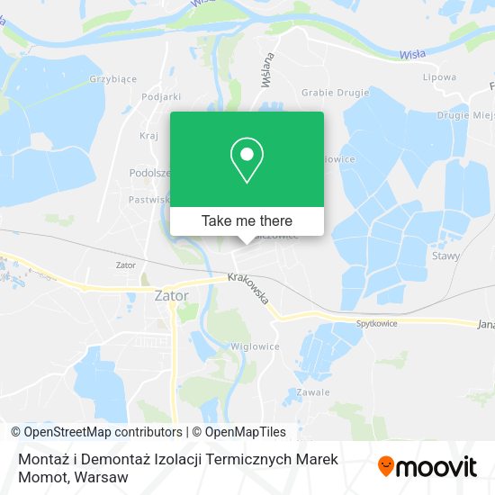 Montaż i Demontaż Izolacji Termicznych Marek Momot map