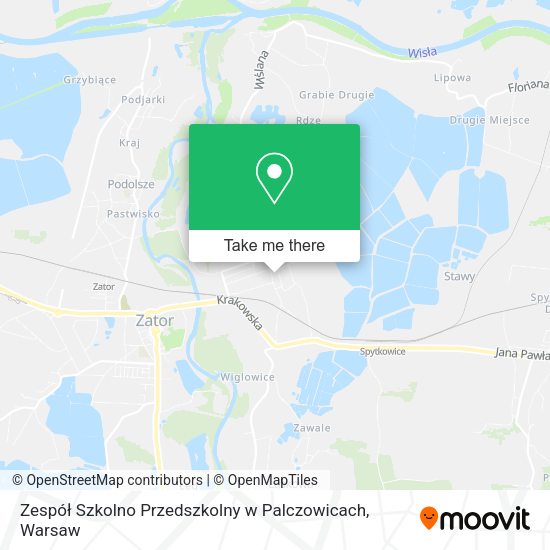 Zespół Szkolno Przedszkolny w Palczowicach map