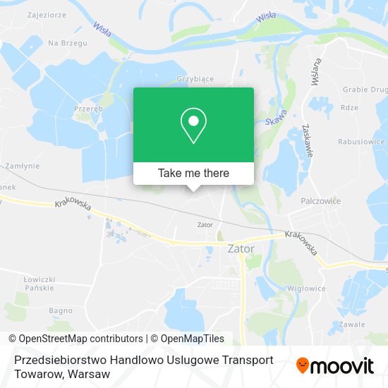 Przedsiebiorstwo Handlowo Uslugowe Transport Towarow map