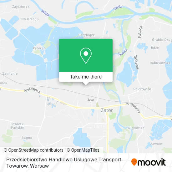 Карта Przedsiebiorstwo Handlowo Uslugowe Transport Towarow