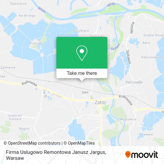 Firma Uslugowo Remontowa Janusz Jargus map