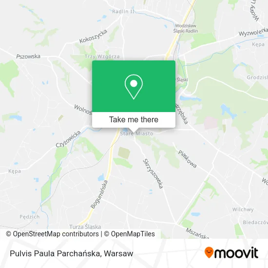 Pulvis Paula Parchańska map