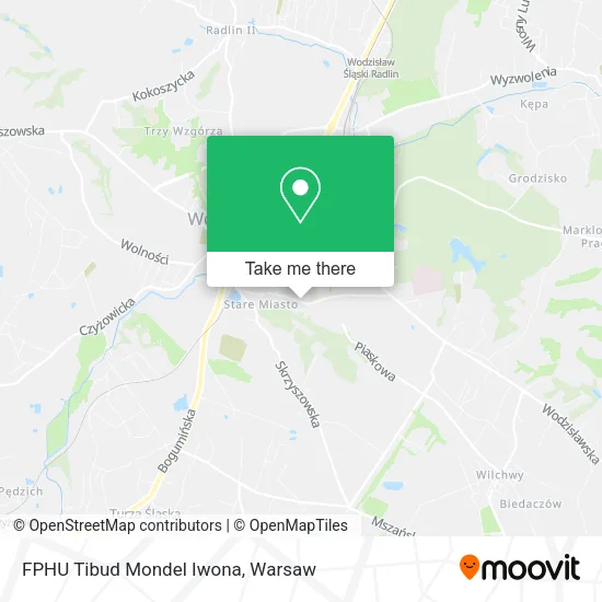 Карта FPHU Tibud Mondel Iwona