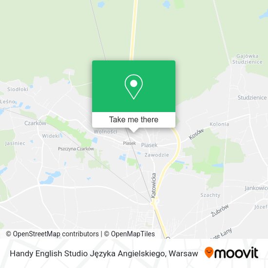 Handy English Studio Języka Angielskiego map