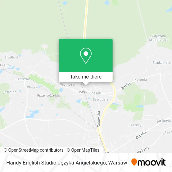 Карта Handy English Studio Języka Angielskiego