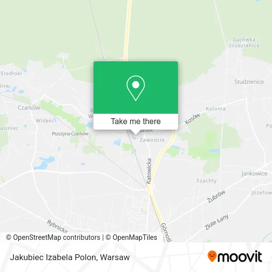 Карта Jakubiec Izabela Polon