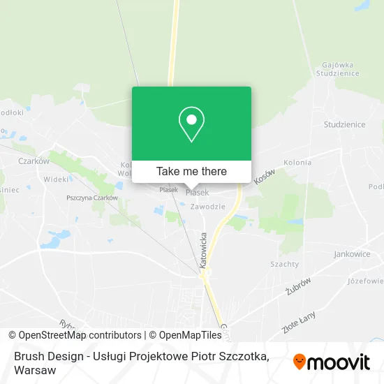 Карта Brush Design - Usługi Projektowe Piotr Szczotka