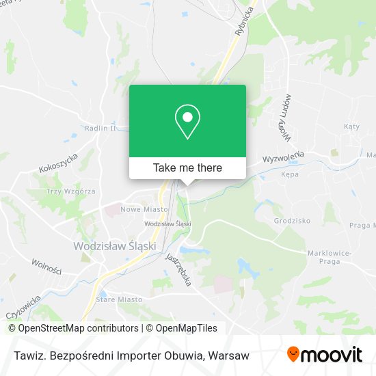 Tawiz. Bezpośredni Importer Obuwia map