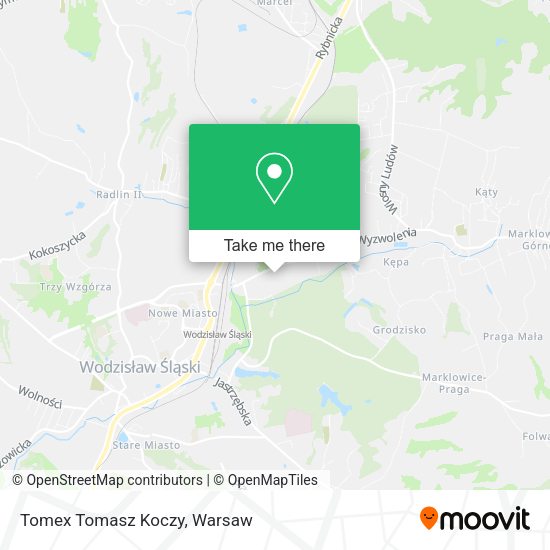 Tomex Tomasz Koczy map