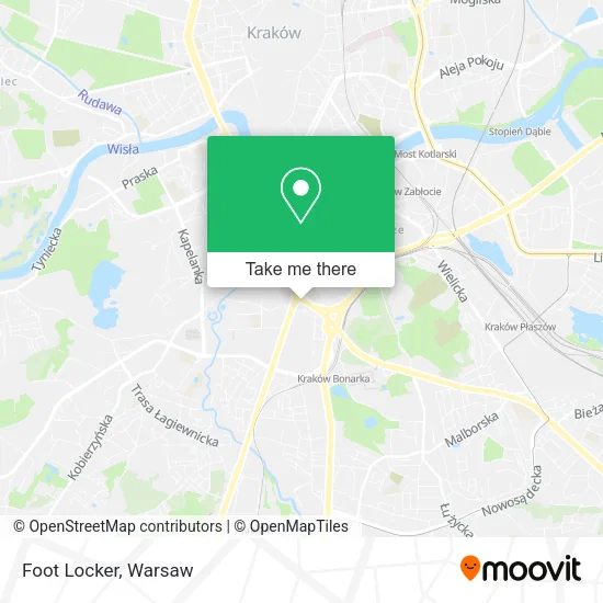 Карта Foot Locker