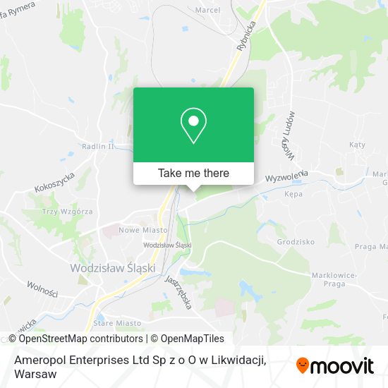 Ameropol Enterprises Ltd Sp z o O w Likwidacji map