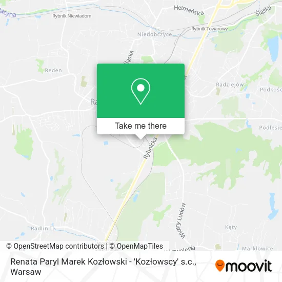 Карта Renata Paryl Marek Kozłowski - 'Kozłowscy' s.c.