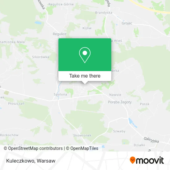 Карта Kuleczkowo