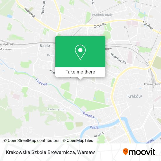 Карта Krakowska Szkoła Browarnicza