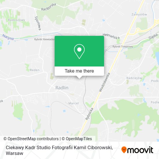 Ciekawy Kadr Studio Fotografii Kamil Ciborowski map