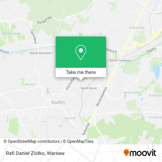 Rafi Daniel Ziółko map